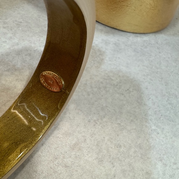 Alexis Bittar Gold-Tone Circular Frame - Picture 4 of 4